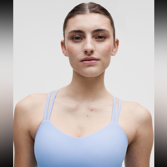 Lululemon Sinatra Blue Like a Cloud Longline Bra B/C *Dot - Picture 11 of 13